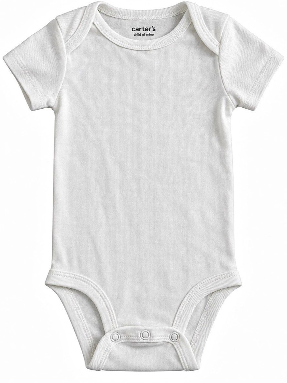 Carter's White Short Sleeve Bodysuit
